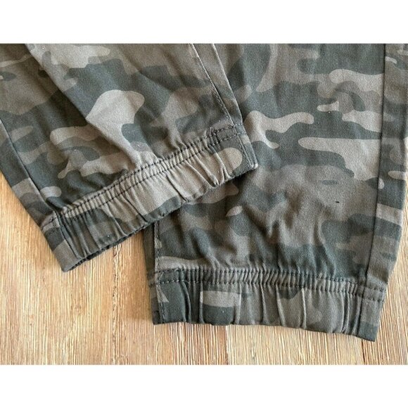 Aeropostale Camouflage Jogger Pants Mens Small Drawstring Green NEW - Picture 4 of 5